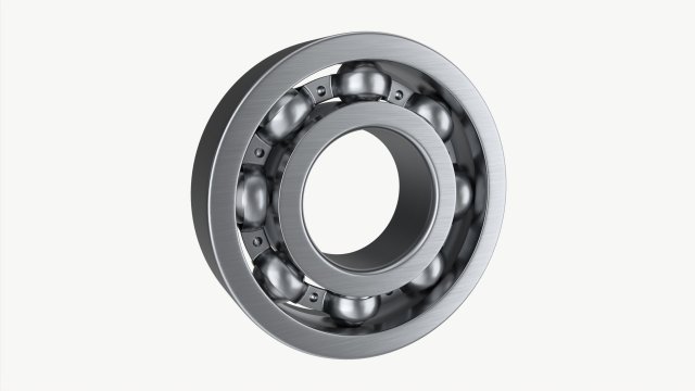Ball bearing metal 01 Modelo 3D .c4d .max .obj .3ds .fbx .stl .blend 