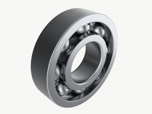 Ball bearing metal 01 Modelo 3D