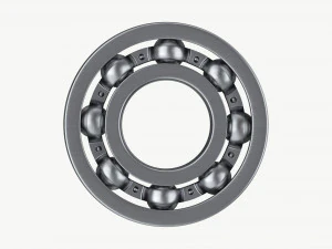 Ball bearing metal 01 3D Model
