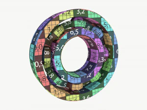 Ball bearing metal 01 3D Model