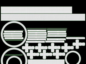 Ball bearing metal 01 3D Model