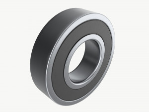 Ball bearing metal 02 Model 3D