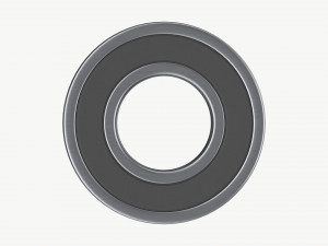 Ball bearing metal 02 Model 3D