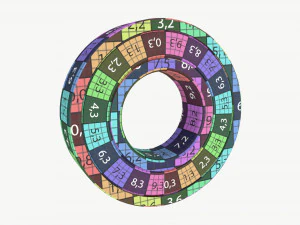Ball bearing metal 02 3D Model