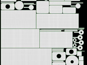 Prateleiras de canto para banheiro 02 Modelo 3D