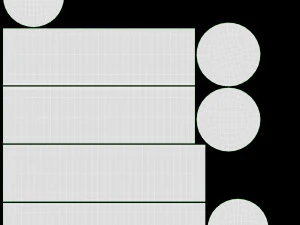 Prateleiras de canto para banheiro 02 Modelo 3D