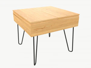 ベッドサイドテーブル05 3Dモデル