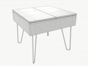 Bedside Table 05 3D Model