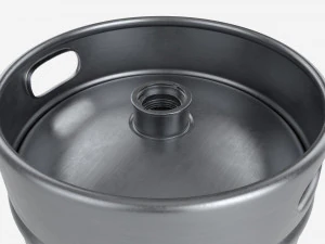 Beer Keg Metal 3D Model