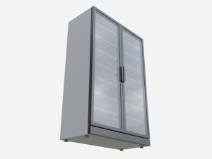 Beverage Cooler Big Double 01 Model 3D