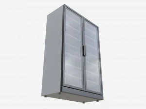 Beverage Cooler Big Double 01 3D Model
