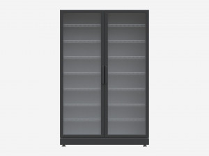 Beverage Cooler Big Double 01 Model 3D