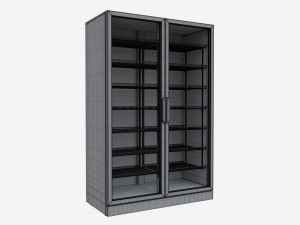 Beverage Cooler Big Double 01 Model 3D
