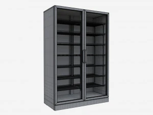 Beverage Cooler Big Double 01 3D Model
