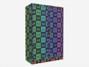 Beverage Cooler Big Double 01 Model 3D