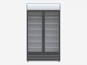 Beverage Cooler Big Double 02 Modelo 3D