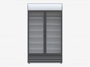 Beverage Cooler Big Double 02 3D Model