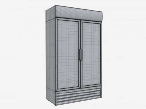 Beverage Cooler Big Double 02 3D Model