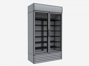 Beverage Cooler Big Double 02 Modelo 3D