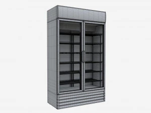 Beverage Cooler Big Double 02 3D Model