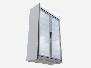 Beverage Cooler Big Double 03 3D Model