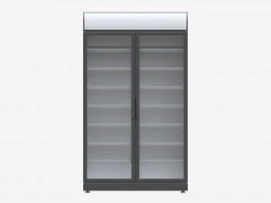 Beverage Cooler Big Double 03 3D Model