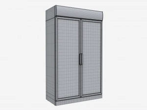 Beverage Cooler Big Double 03 3D Model
