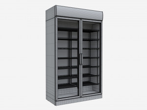 Beverage Cooler Big Double 03 3D Model