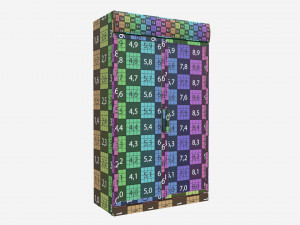 Beverage Cooler Big Double 03 3D Model