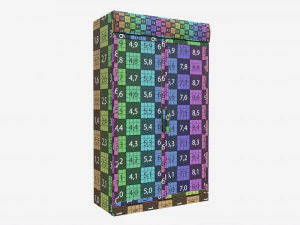 Beverage Cooler Big Double 03 3D Model