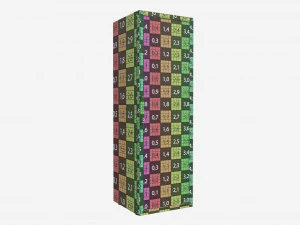 Beverage Cooler Big Single 01 3D Model