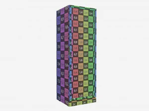 Beverage Cooler Big Single 02 3D Model
