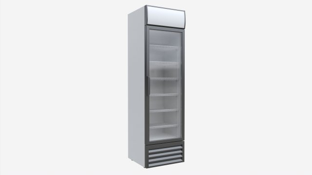 Beverage Cooler Big Single 03 3Dモデル .c4d .max .obj .3ds .fbx .stl .blend 