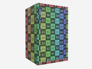 Beverage Cooler Medium Modelo 3D