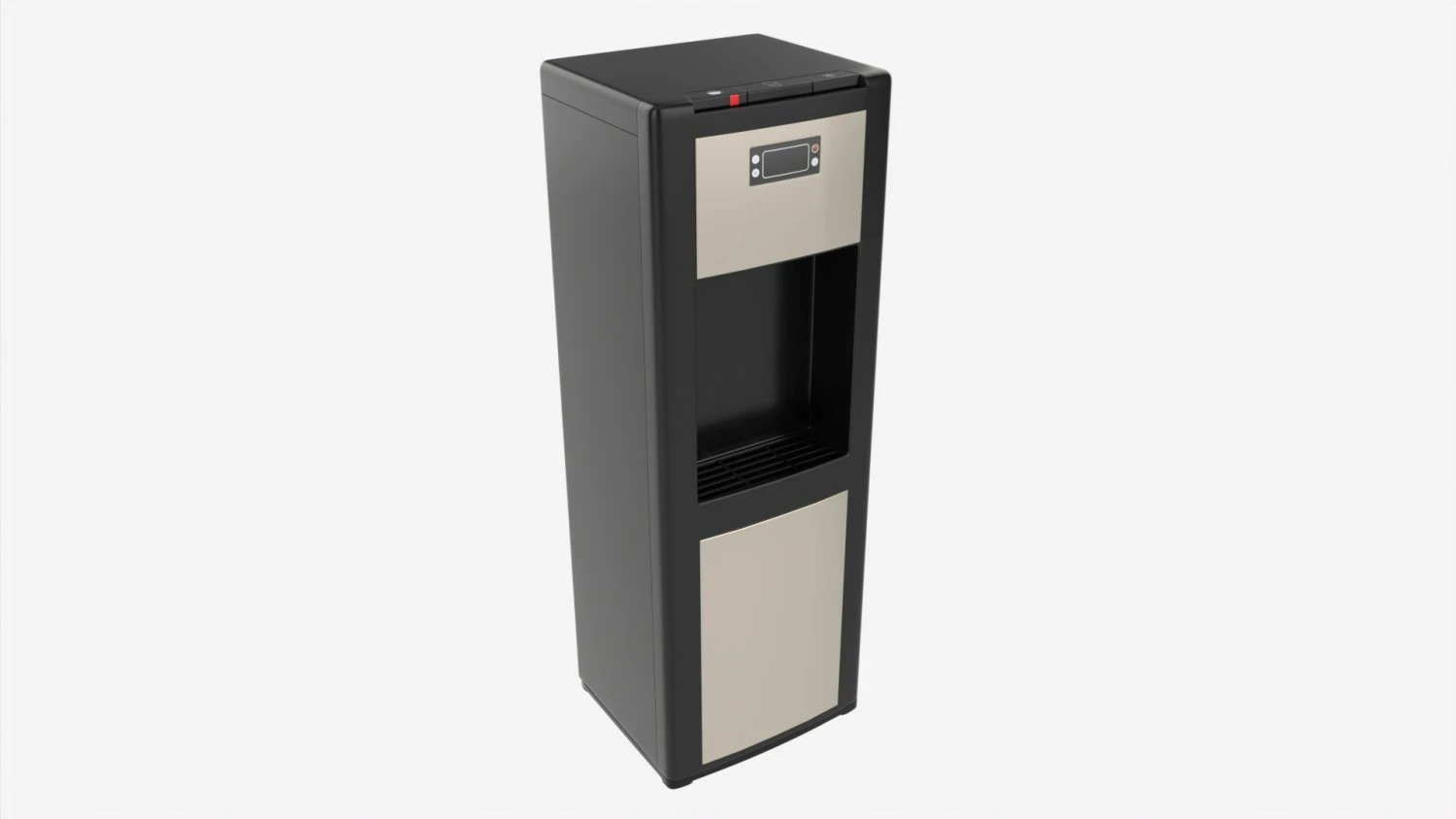 Bottom Load Water Dispenser 01 3D Model .c4d .max .obj .3ds .fbx .stl .blend 