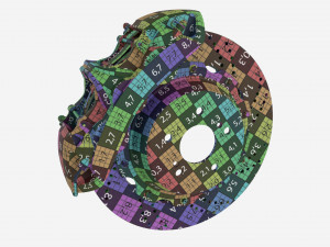 Brake disk with caliper 3D 模型