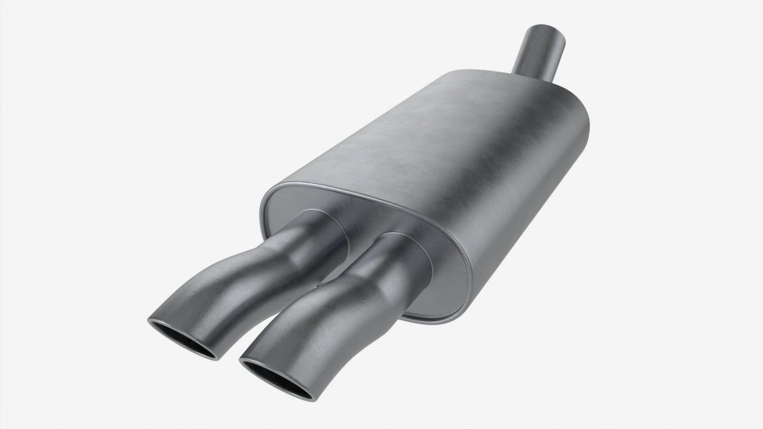 Car Exhaust Pipe 3D Model .c4d .max .obj .3ds .fbx .stl .blend 