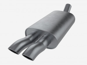 Car Exhaust Pipe Modelo 3D