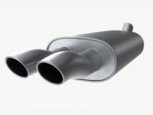 Car Exhaust Pipe 3D 모델