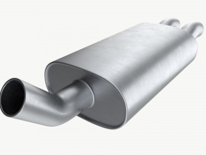 Car Exhaust Pipe 3D 모델