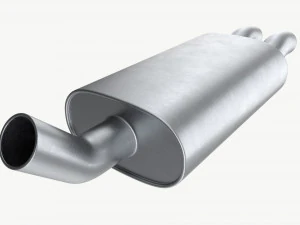 Car Exhaust Pipe 3D Model