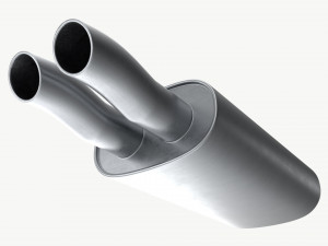 Car Exhaust Pipe 3D 모델