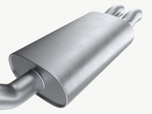 Car Exhaust Pipe 3D 모델