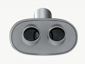 Car Exhaust Pipe 3D Model