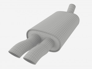 Car Exhaust Pipe 3D 모델