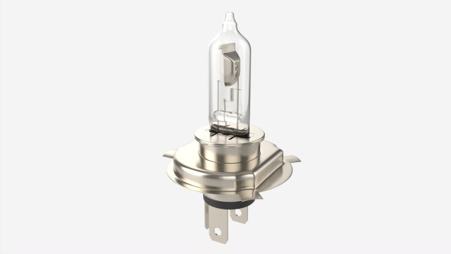 Car Headlight Lamp 3D 模型 .c4d .max .obj .3ds .fbx .stl .blend