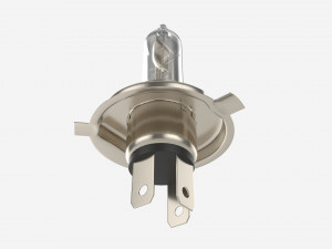 Car Headlight Lamp 3D Model