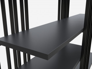 Cattelan Italia Arsenal Design Modular Bookcase 3D Model