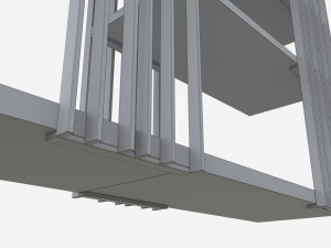 Cattelan Italia Arsenal Design Modular Bookcase 3D Model