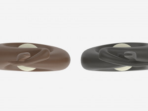 Ceramic Abstract Figurines Modello 3D